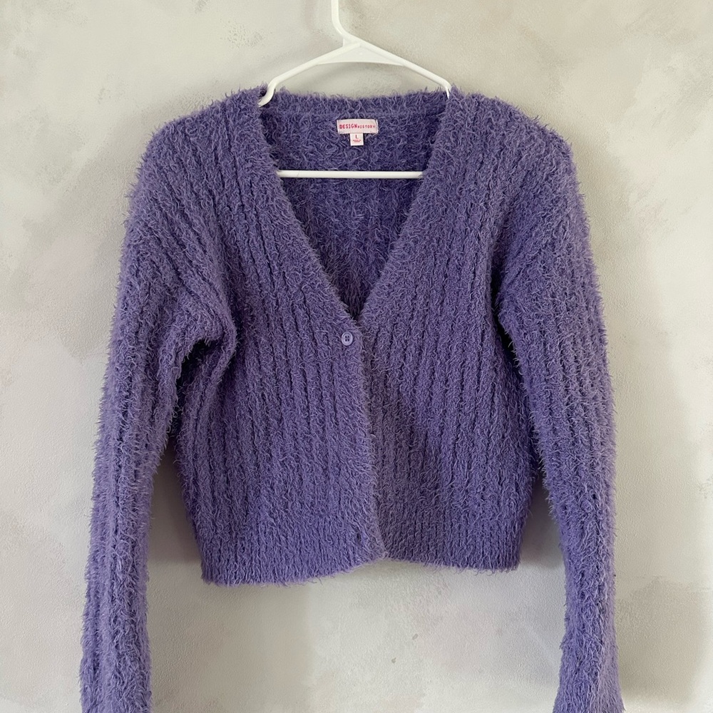 Cozy Purple Girl’s Sweater